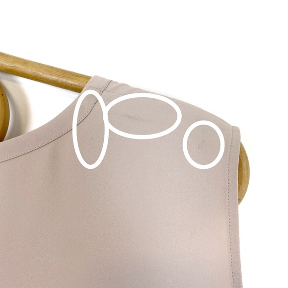 All Saints | Heny Top Sleeveless Blouse Size US 2 Oversized - Picture 12 of 12